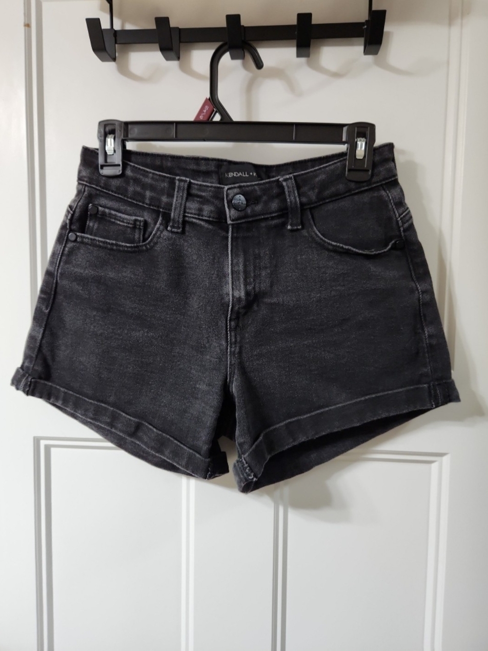 Kendall & Kylie Black Icon Shorts